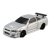 1/43 Scale 2.4G Full Proportional RC Electric Mini Racing Drift Car Model with Lights Kit
